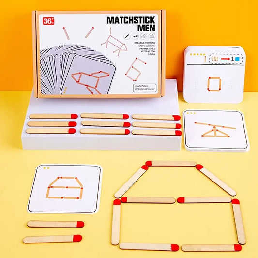 DIY Brain Using Match Puzzle