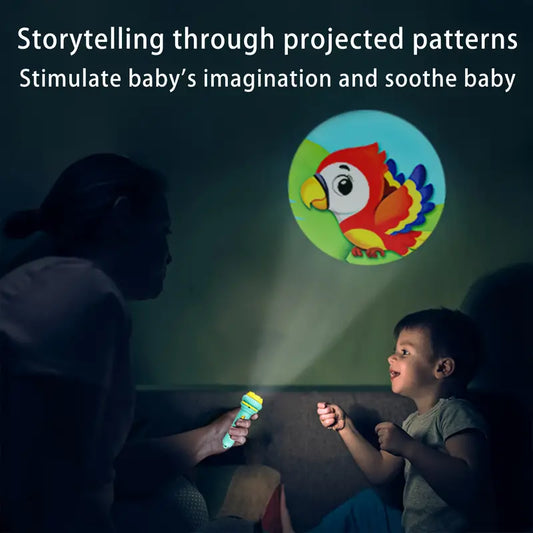 Children's Projection Flashlight for Fun Learning Educational Toy