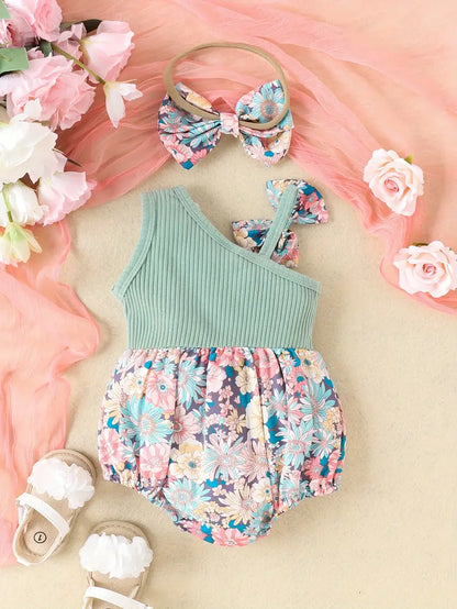 Newborn Summer Set Baby Girl Clothing