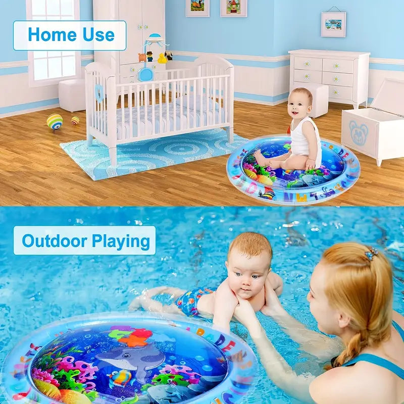 Baby Inflatable Water Mat for Sensory Development