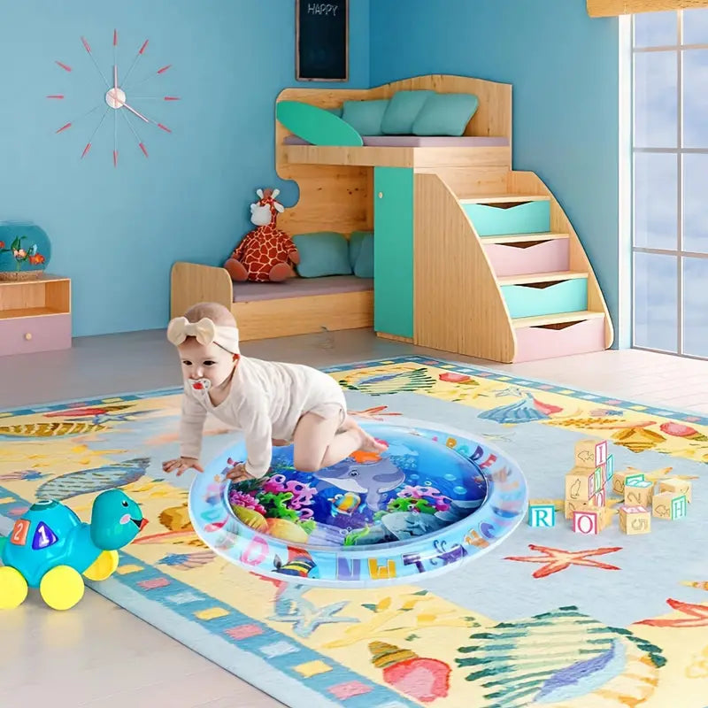 Baby Inflatable Water Mat for Sensory Development