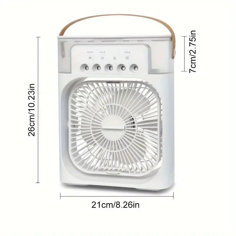 Multi-Functional 5-Hole Humidification Air Conditioner Fan