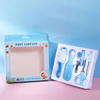 6 Pcs Newborn Baby Nail Hair Daily Care Kit Set