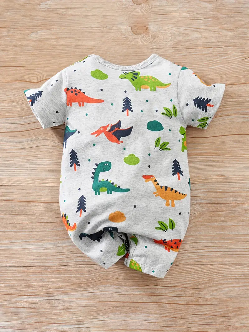 Unisex adorable Dinosaur Print Perfect Summer Wear